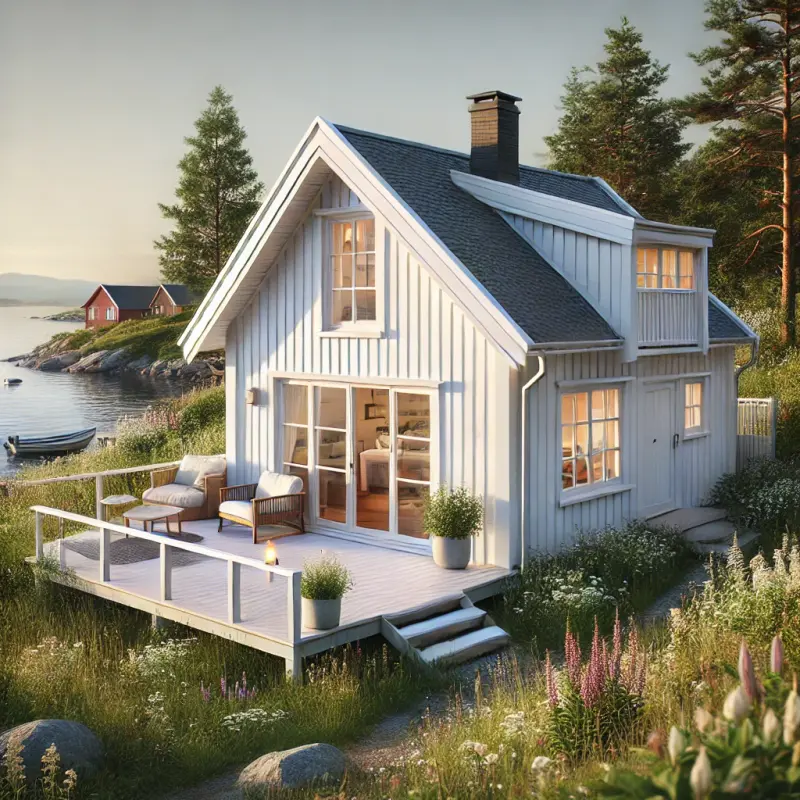 Cozyy Fjord-Front Cabin in Hvitsten